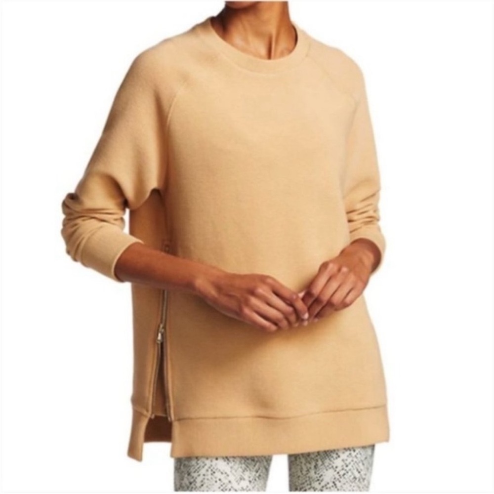 Varley Manning Sweatshirt in Tan Brown Size XSmall EUC